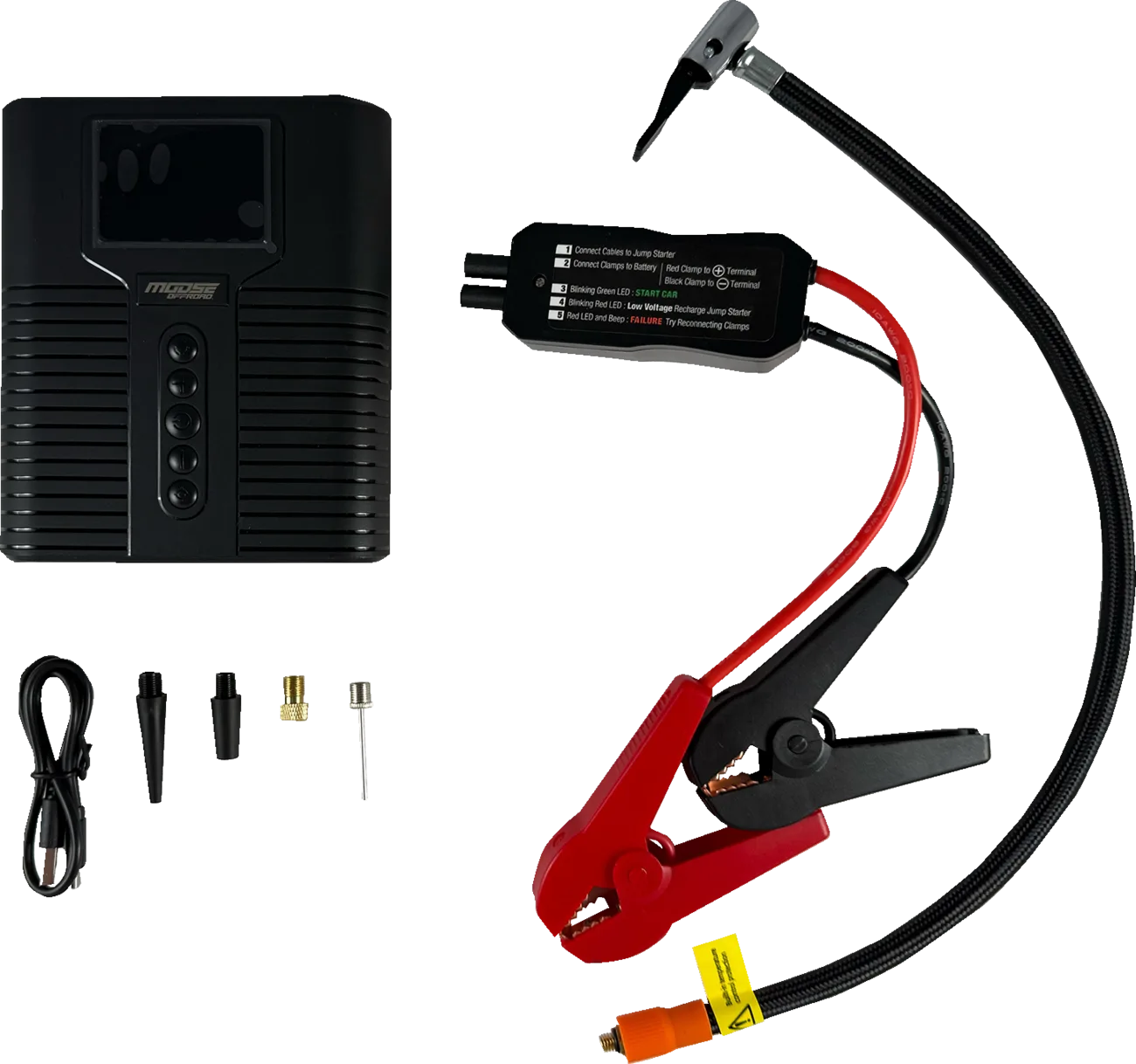 Jump Starter with Air Compressor