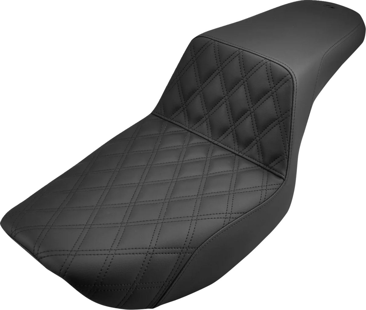 Step-Up Seat — Front Lattice Stitch