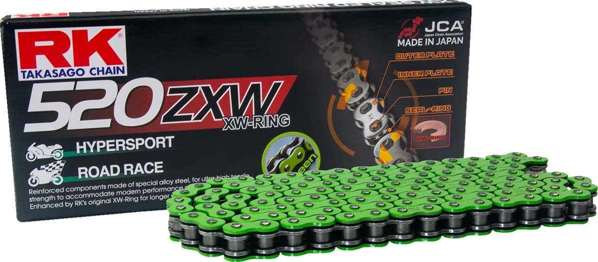 Sealed Chain (ZXW) Connecting Link — 520 ZXW