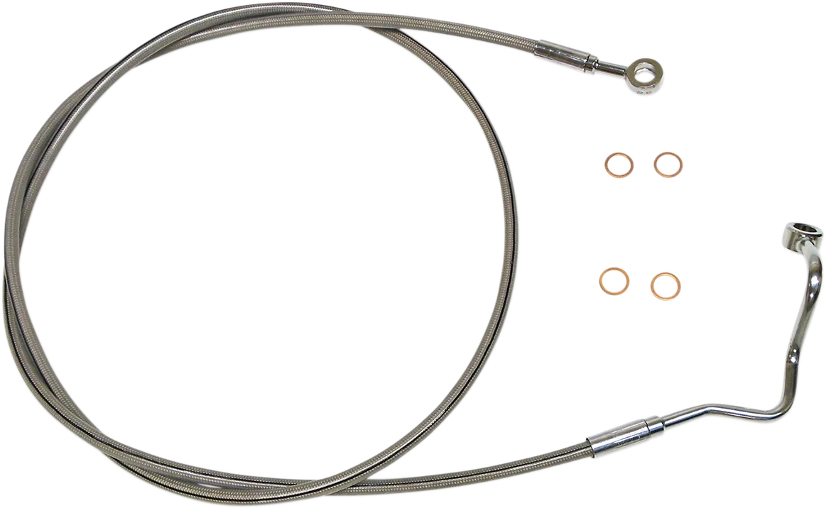 XR Stainless Upper Brake Line
