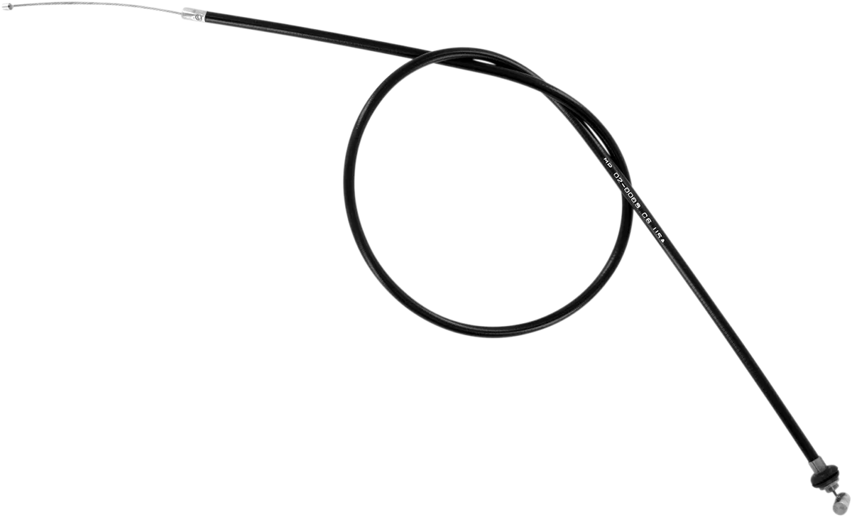 Black Vinyl Throttle Cable