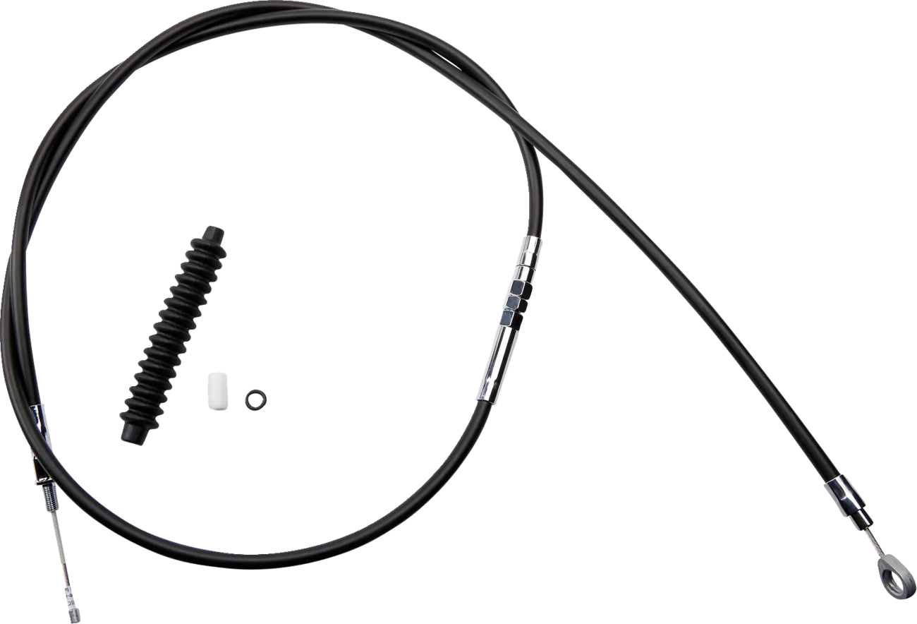 High-Efficiency Black Vinyl Clutch Cable