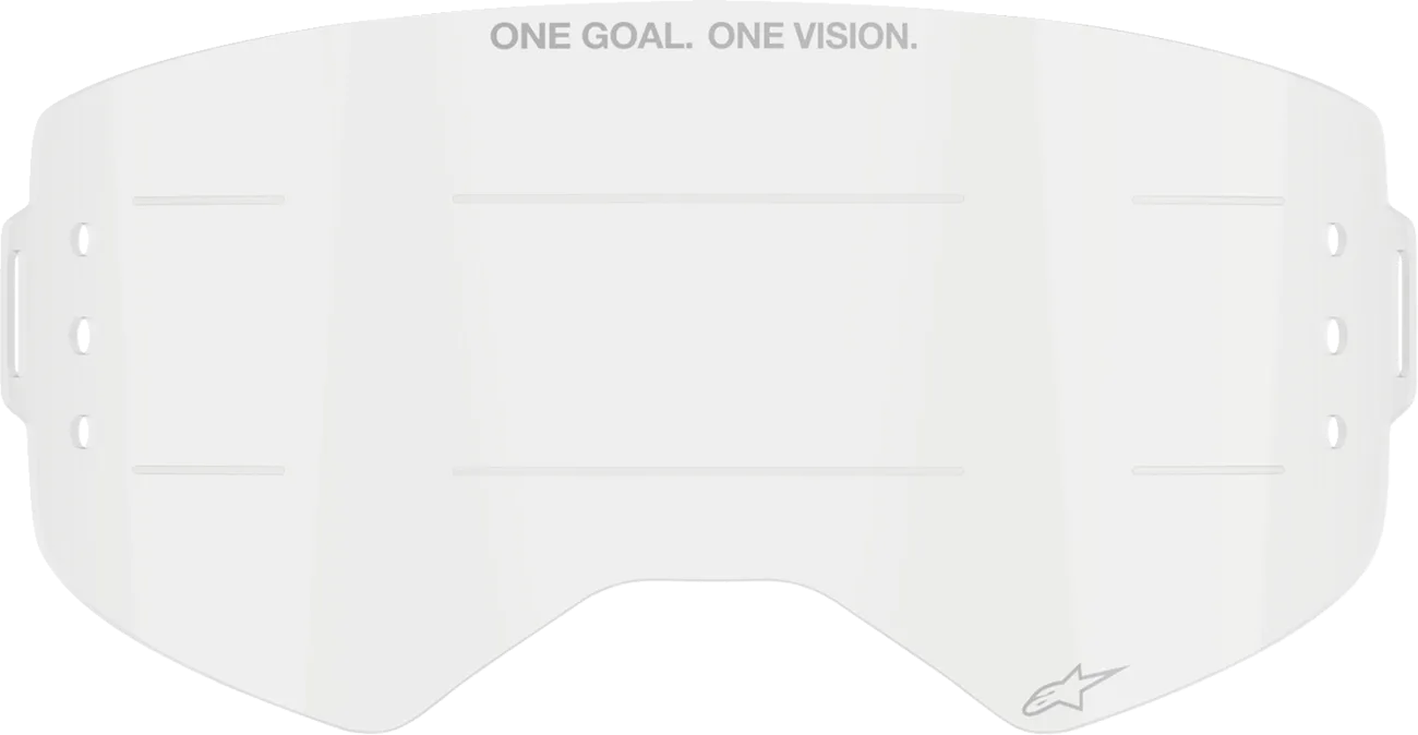 Supertech Wide Vision Roll-Off Goggle Lens
