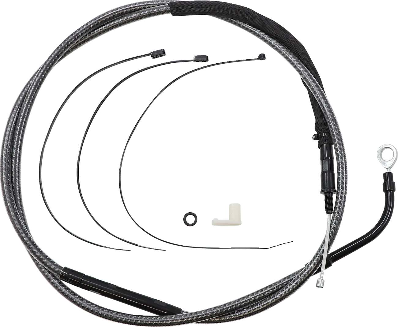 High-Efficiency Polished KARBONFIBR Clutch Cable
