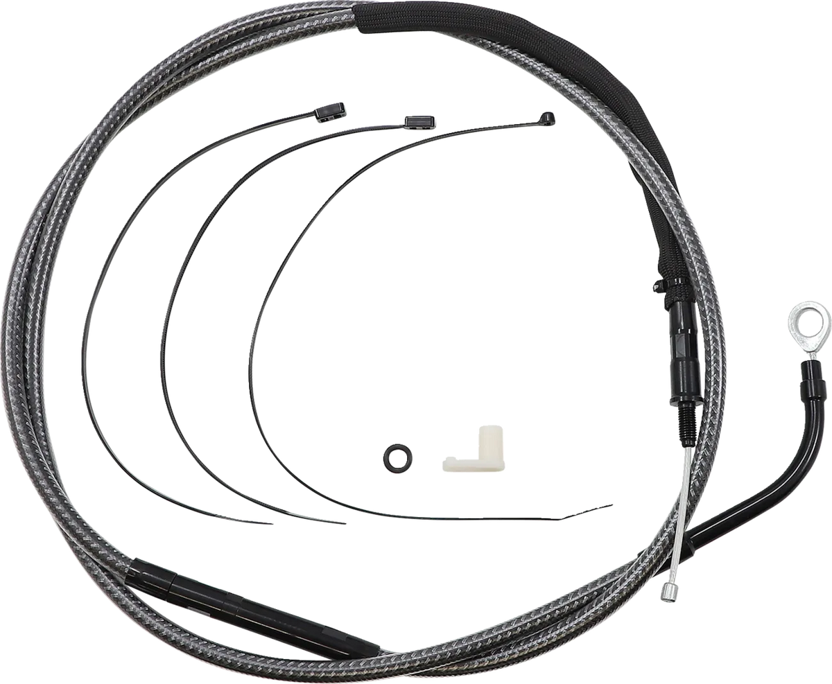 High-Efficiency Polished KARBONFIBR Clutch Cable