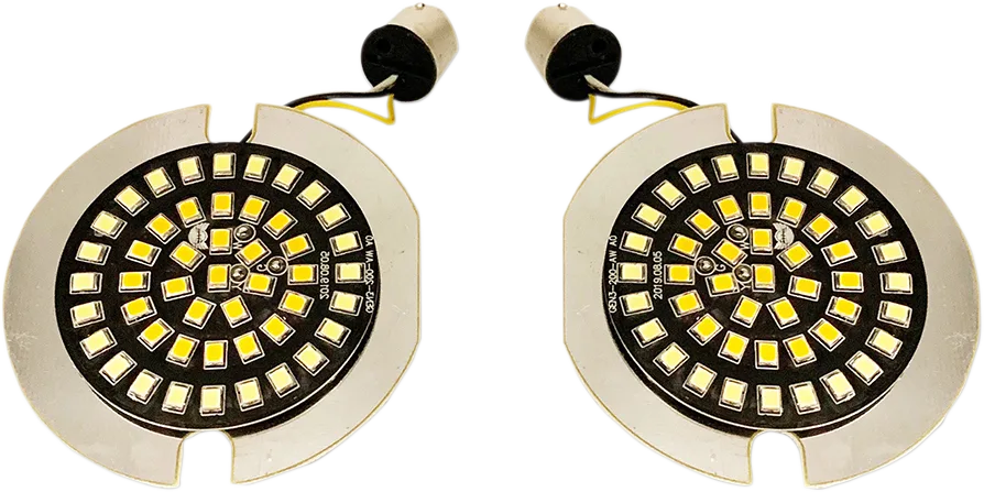 Front Dual Ring Turn Signal Inserts