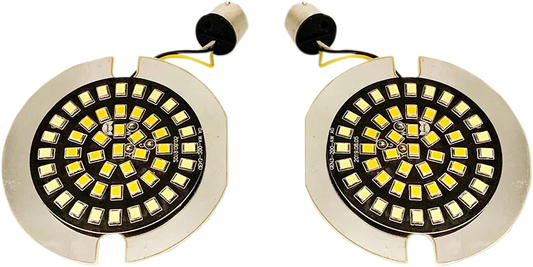 Front Dual Ring Turn Signal Inserts