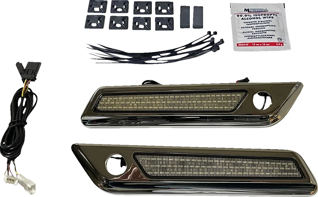Saddlebag LED Latch Light