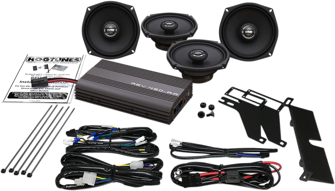 4-Speaker/200 W Amplifier Kit