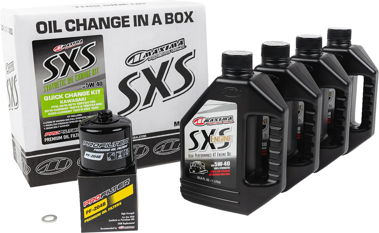 UTV Synthetic Quick Oil Change Kit