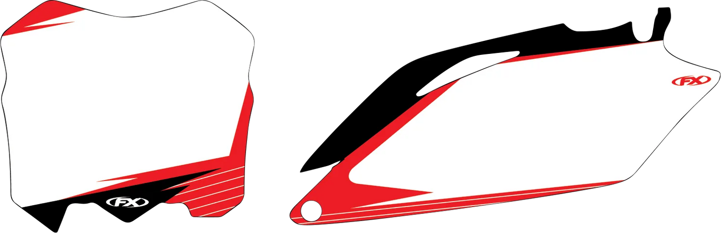 Pre-Cut Graphic Number Plate Kit