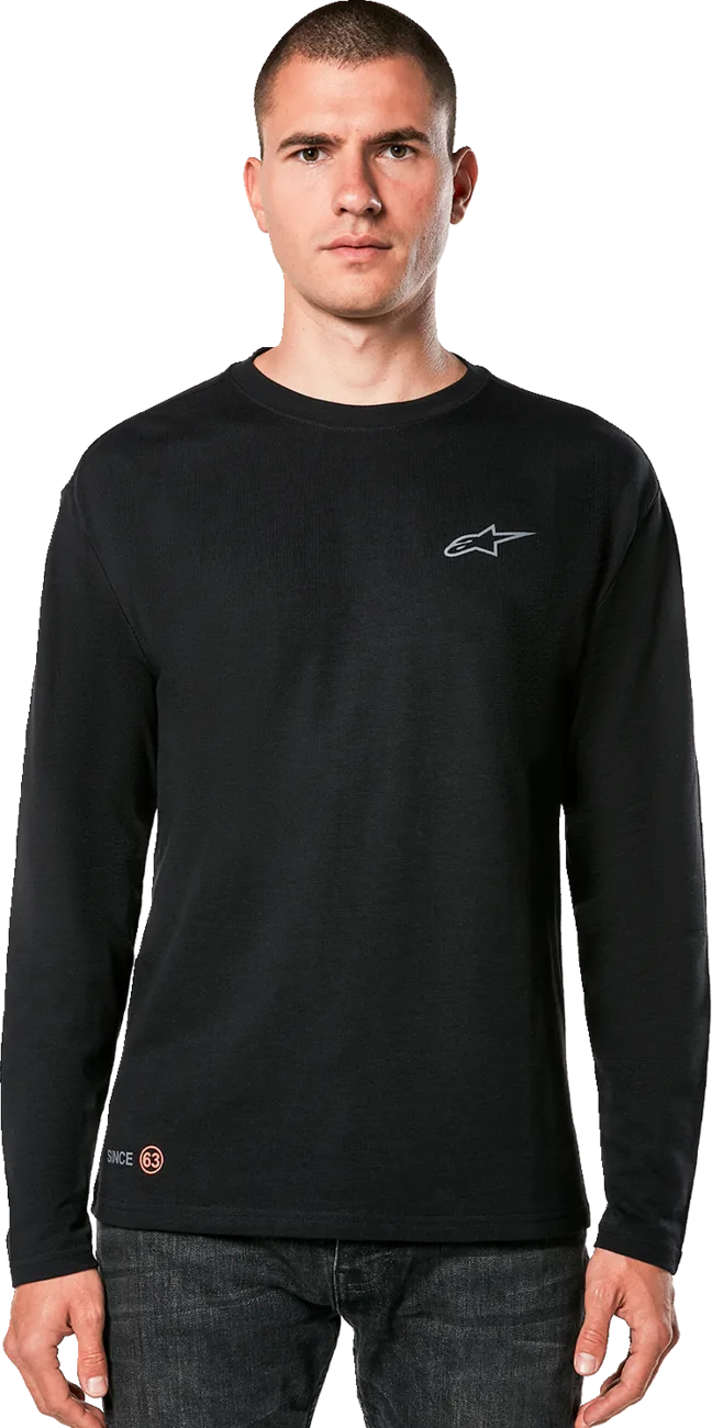 Inclinate Mesh Long-Sleeve T-Shirt