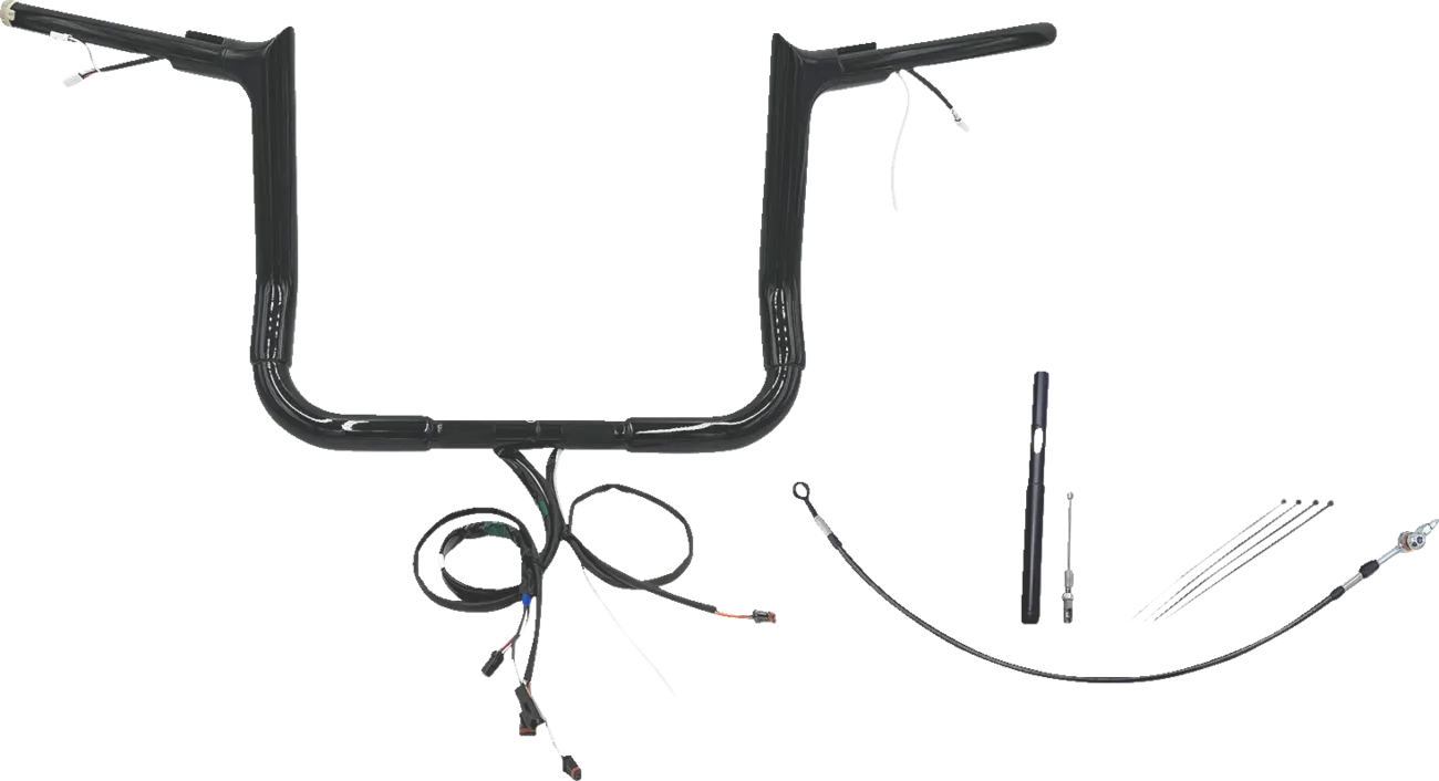 EZ Install Wired 1-1/2" Pointed Top Handlebar Kit