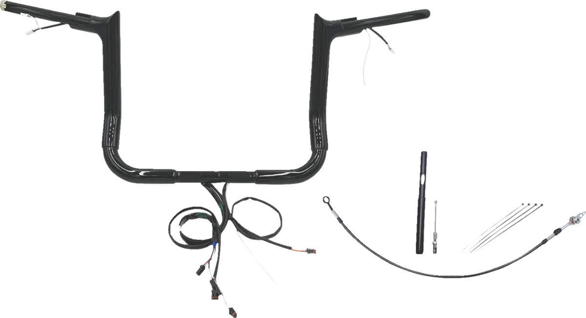 EZ Install Wired 1-1/2" Pointed Top Handlebar Kit