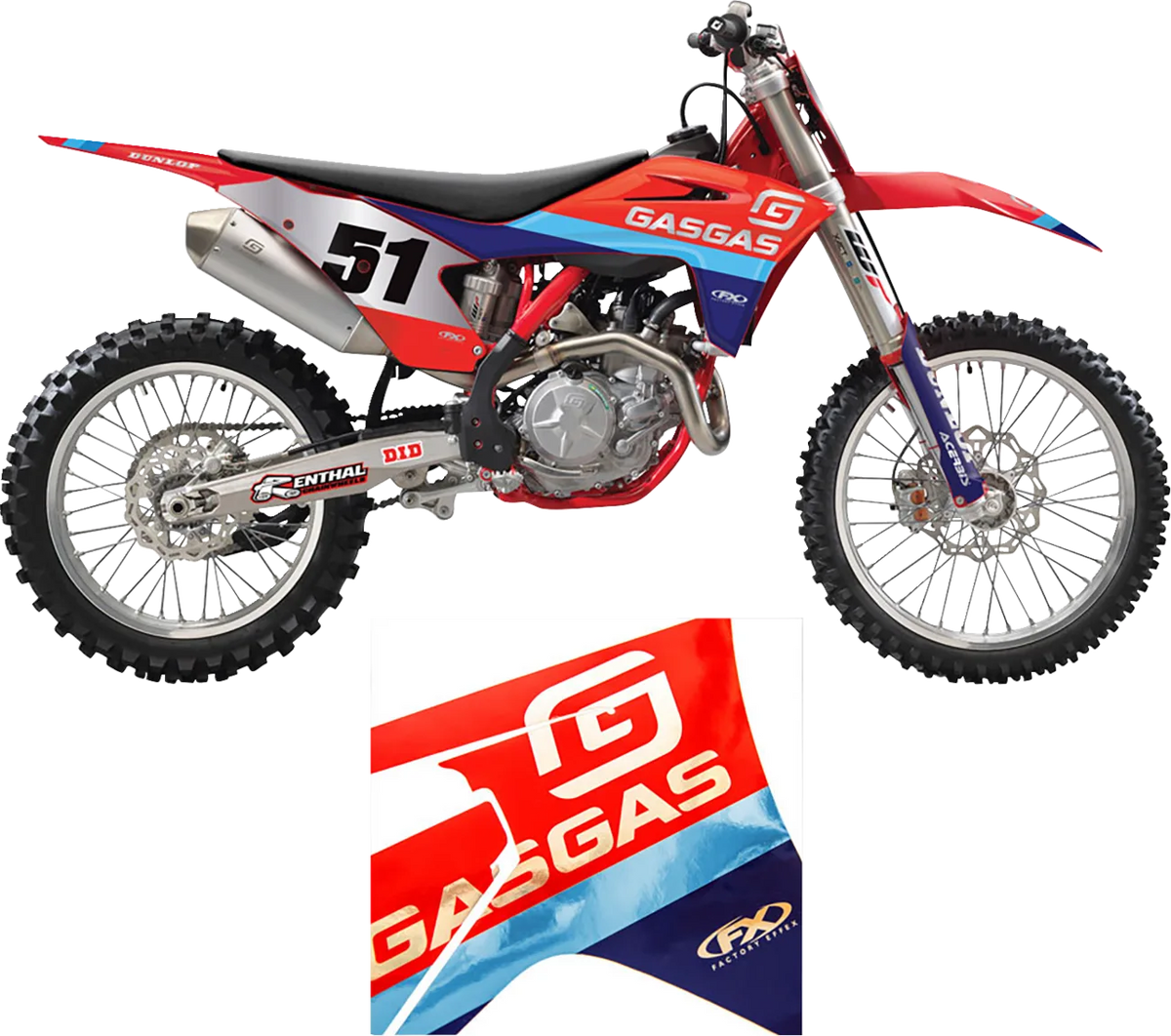 Candy Chrome Series Trim Graphics