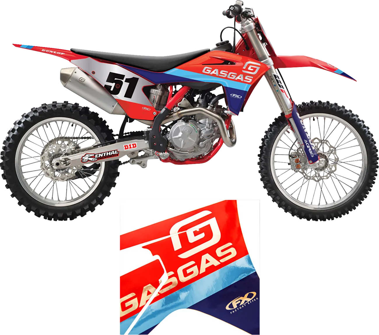 Candy Chrome Series Trim Graphics
