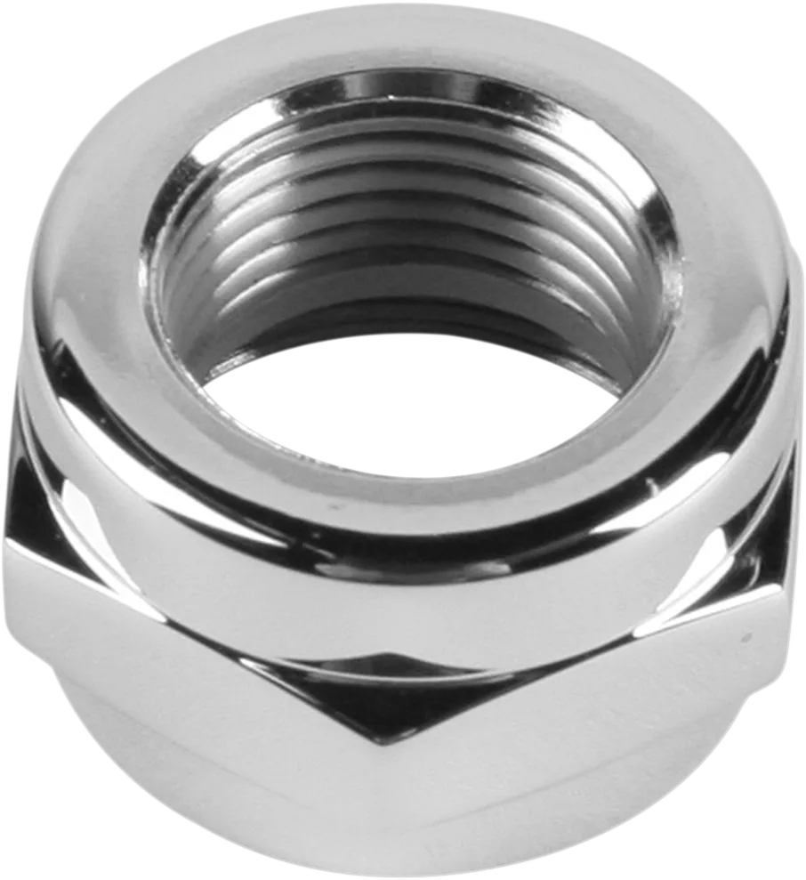 Power-Flo Fuel Valve Chrome Adapter Nut