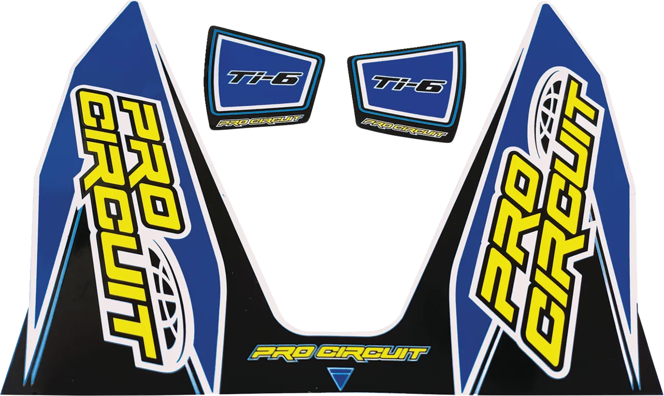 Ti-6 Exhaust Decals