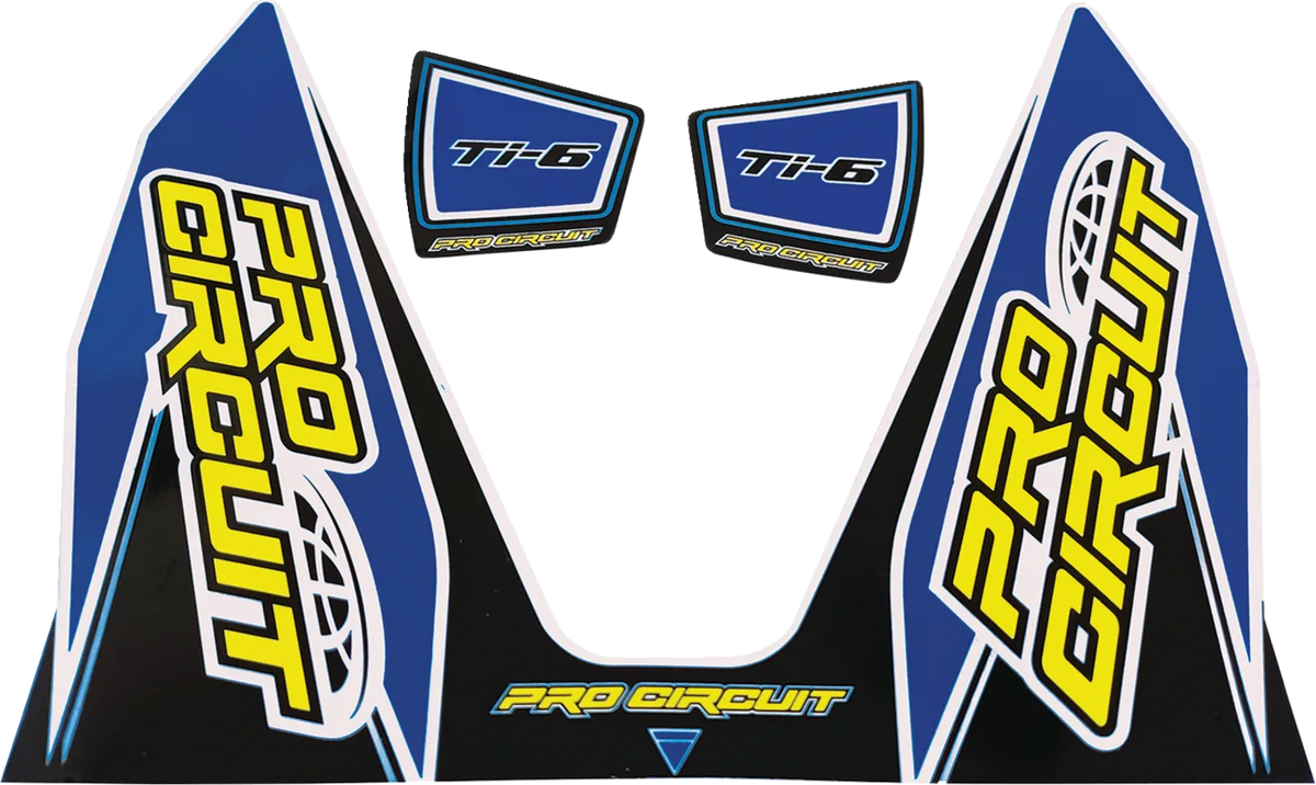 Ti-6 Exhaust Decals