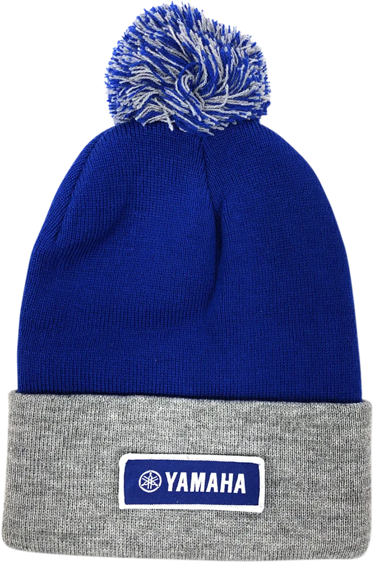Beanie — Royal Blue/Gray,
