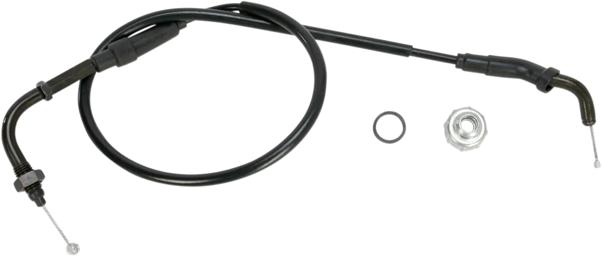 Black Vinyl Throttle Cable