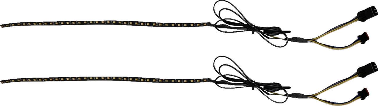 Dual Color LED Fairing Strips