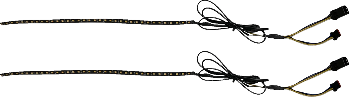 Dual Color LED Fairing Strips