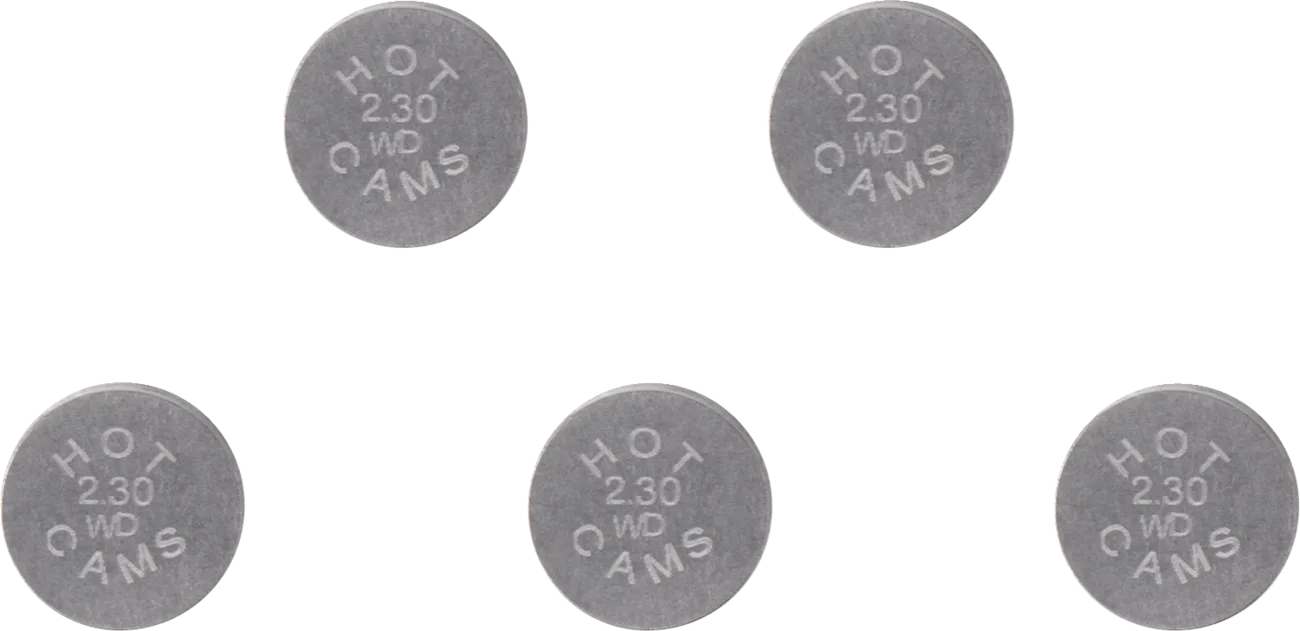 Replacement Valve Shims