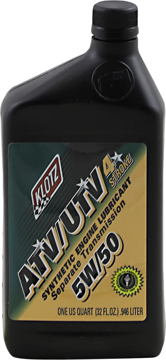 ATV/UTV Synthetic 4-Stroke Engine Oil - Separate Transmission