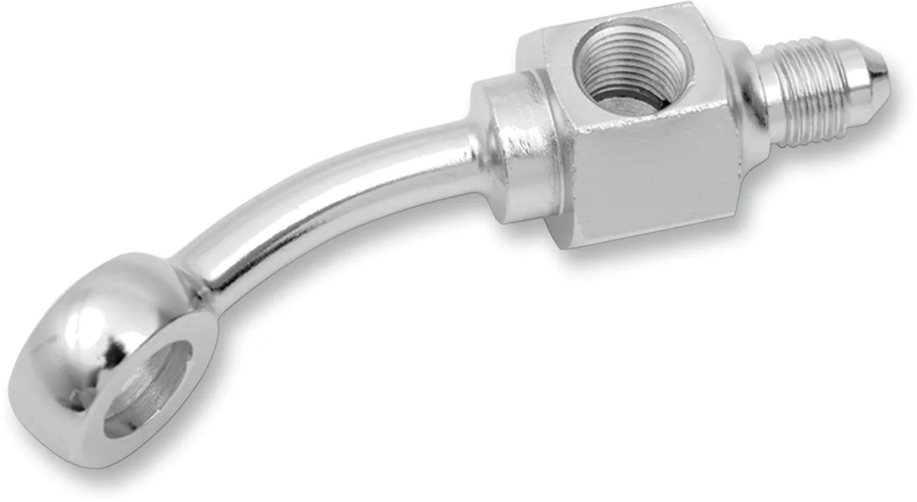 Chrome Steel Banjo Fitting