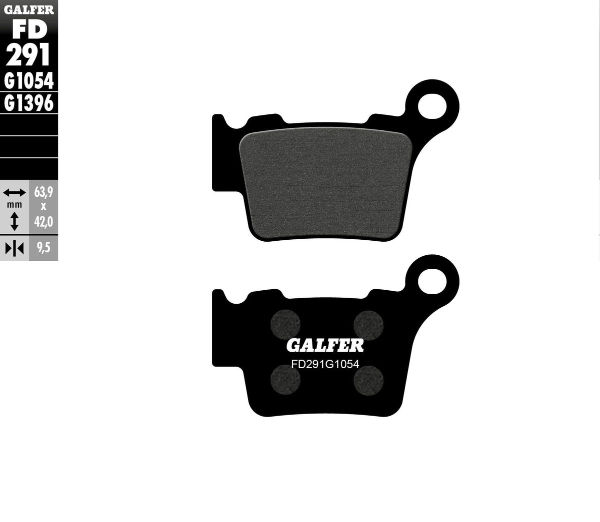 G-Semi-Metallic Brake Pads