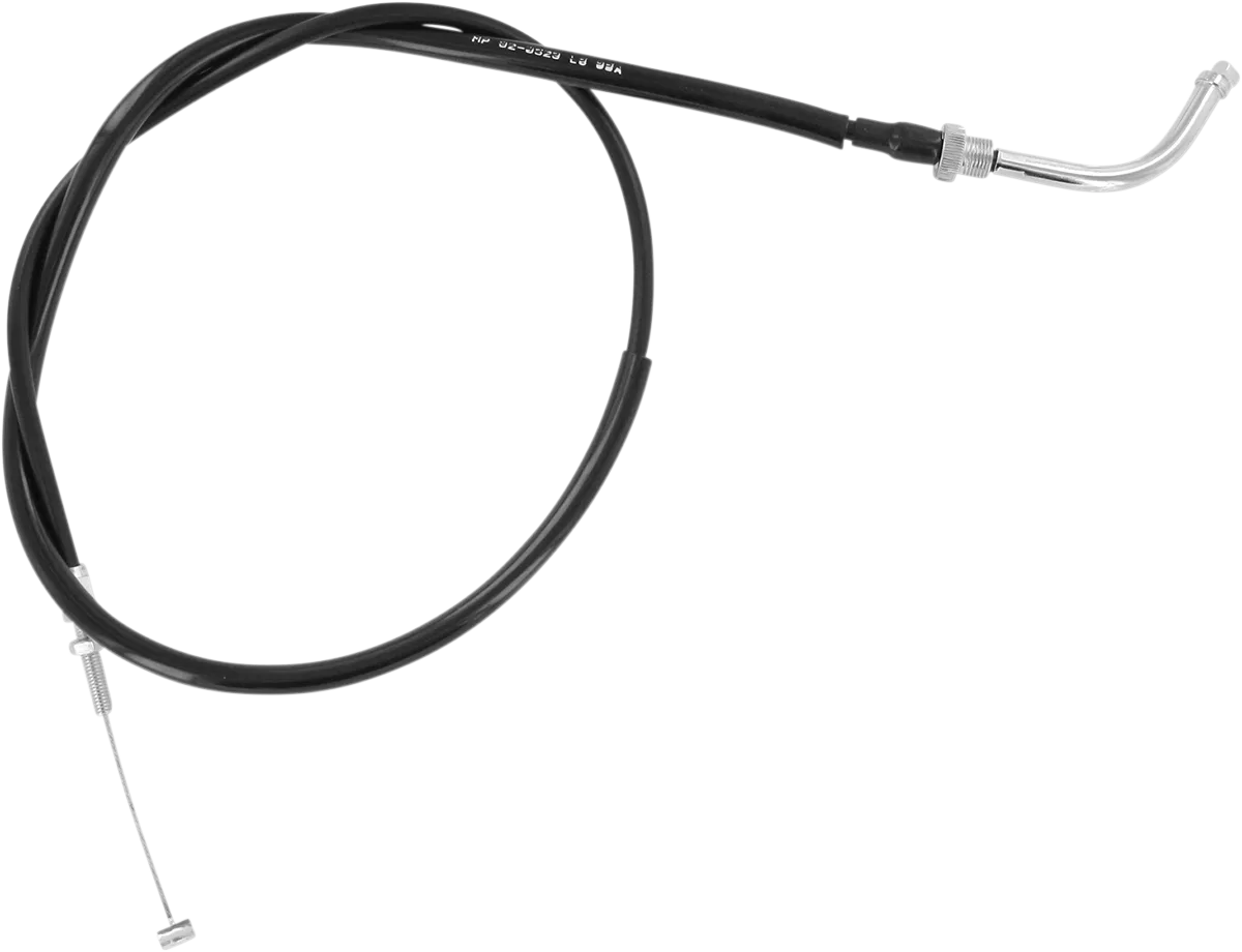 Black Vinyl Throttle Cable
