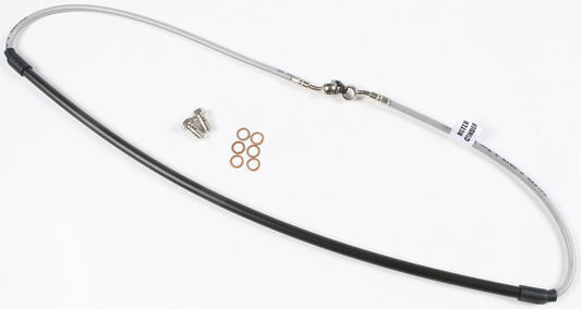 STEEL BRAKE LINE FRONT KAW