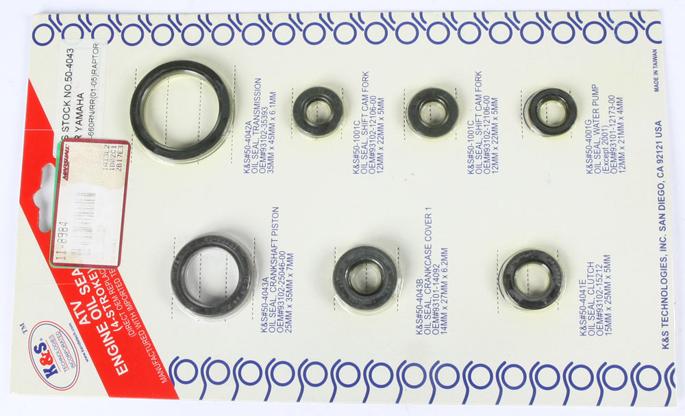 Engine Oil Seal Kit