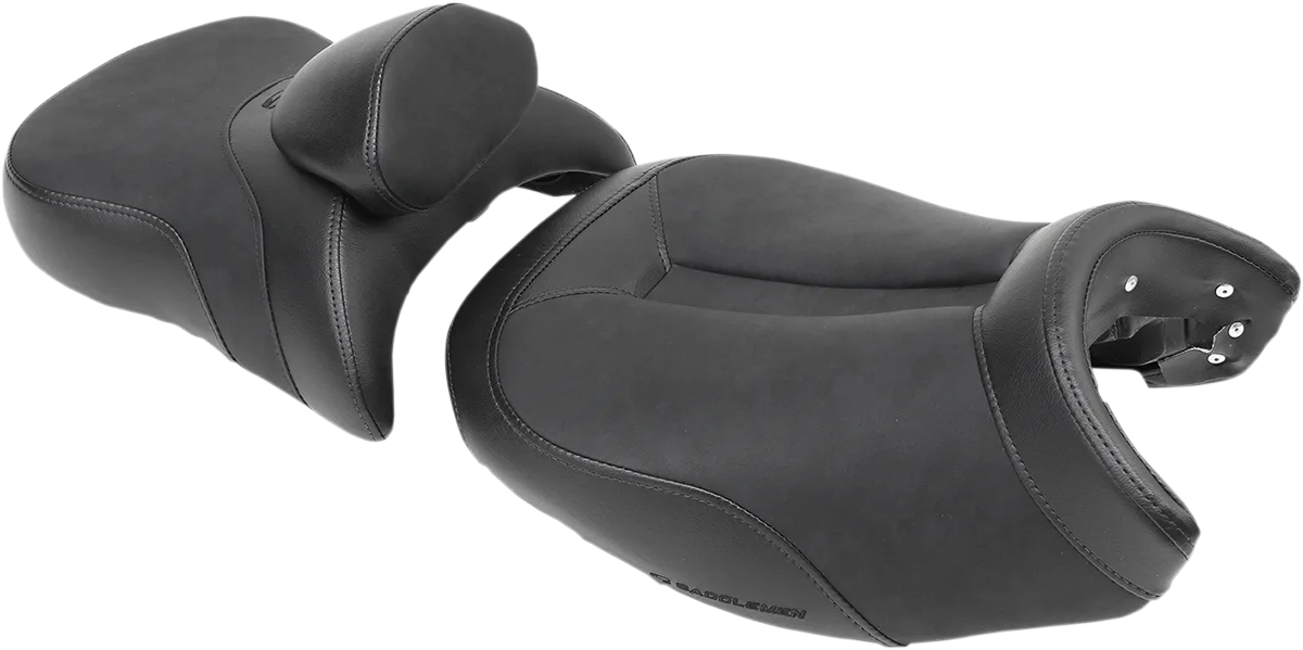 Adventure Track 2-Up Seat — Lumbar Backrest/Low Profile, 2-Up Seat