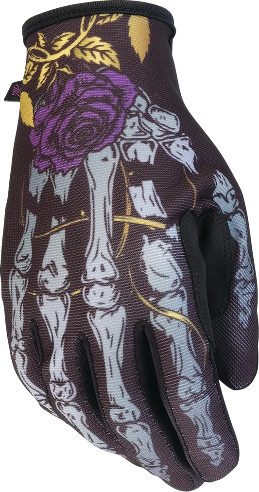 Women's Reflective Bone Gloves