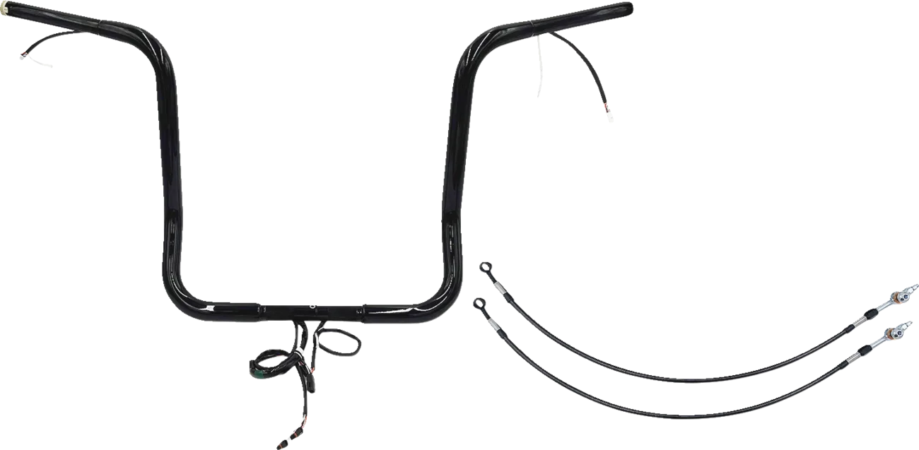 EZ Install Wired 1-1/4" Round Top Handlebar Kit