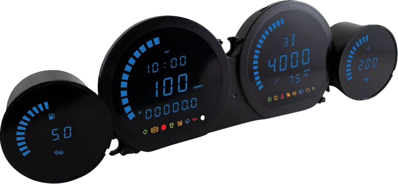 HD-03L Four-Piece LED Gauge Kit
