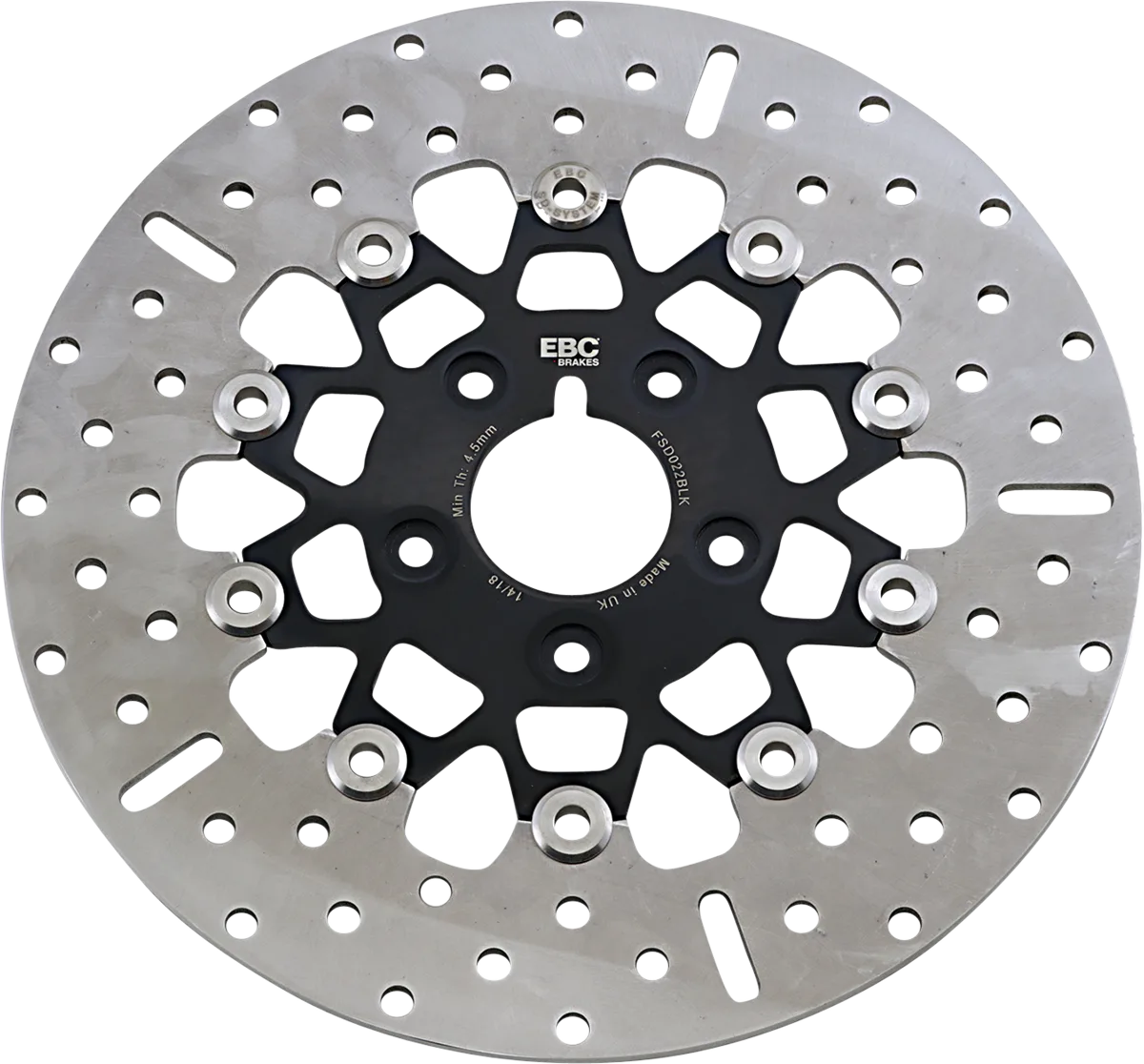 FSD Series Stainless Steel Front Brake Rotor for Big Twins