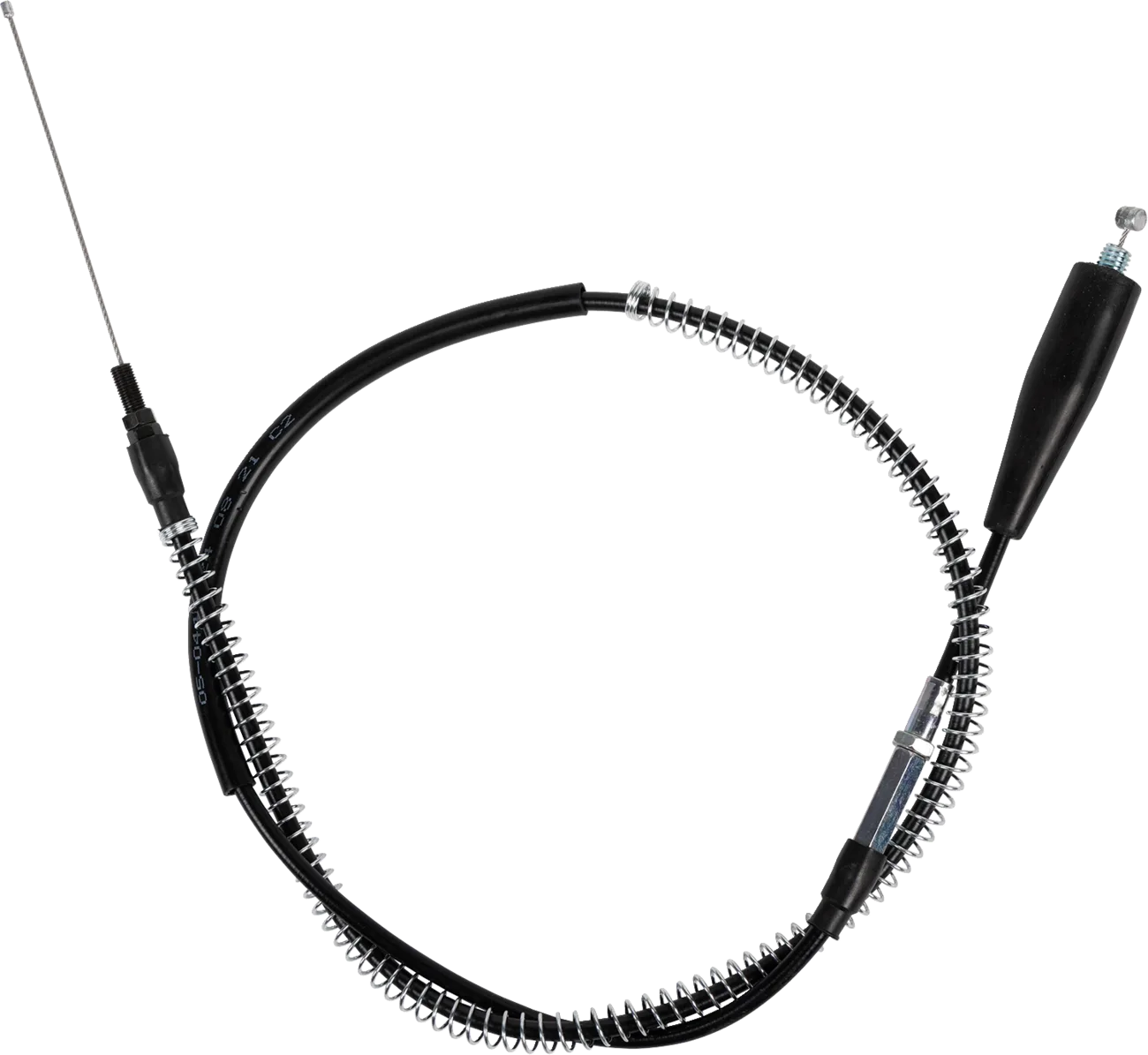 Black Vinyl Throttle Cable