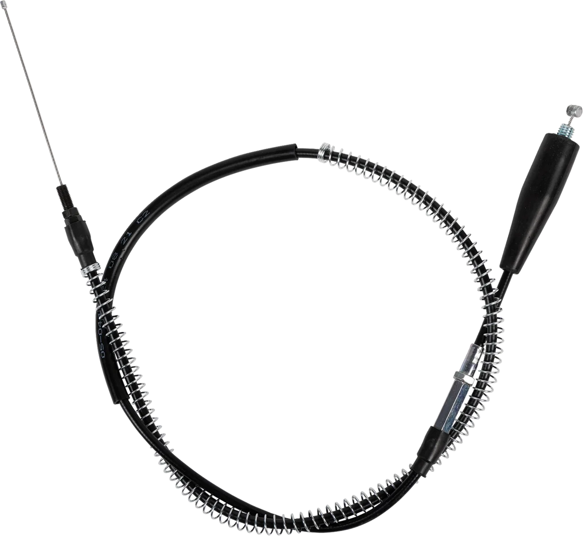 Black Vinyl Throttle Cable