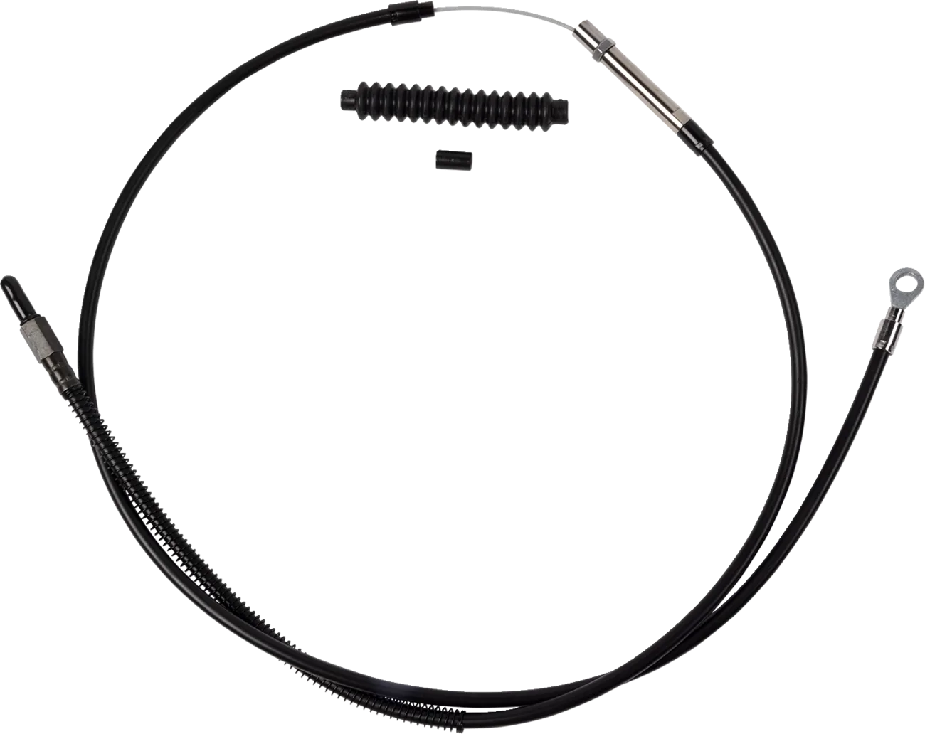 High-Efficiency Black Vinyl Clutch Cable
