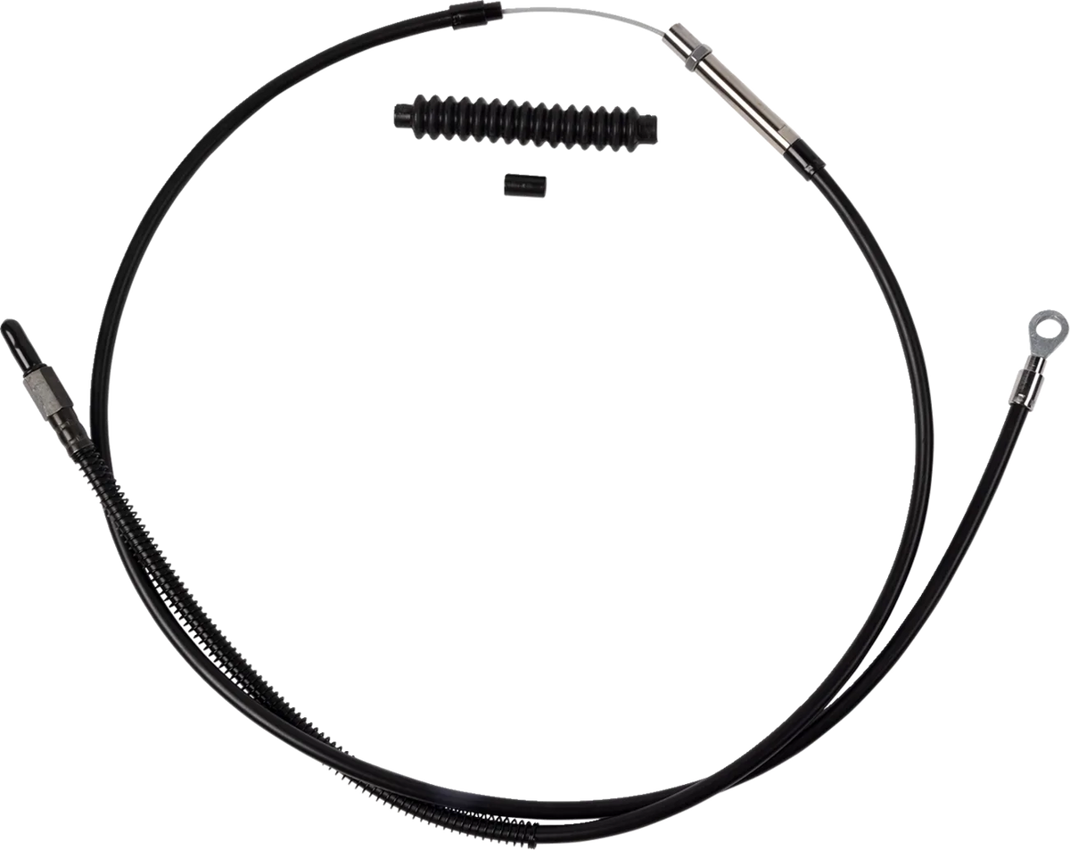 High-Efficiency Black Vinyl Clutch Cable