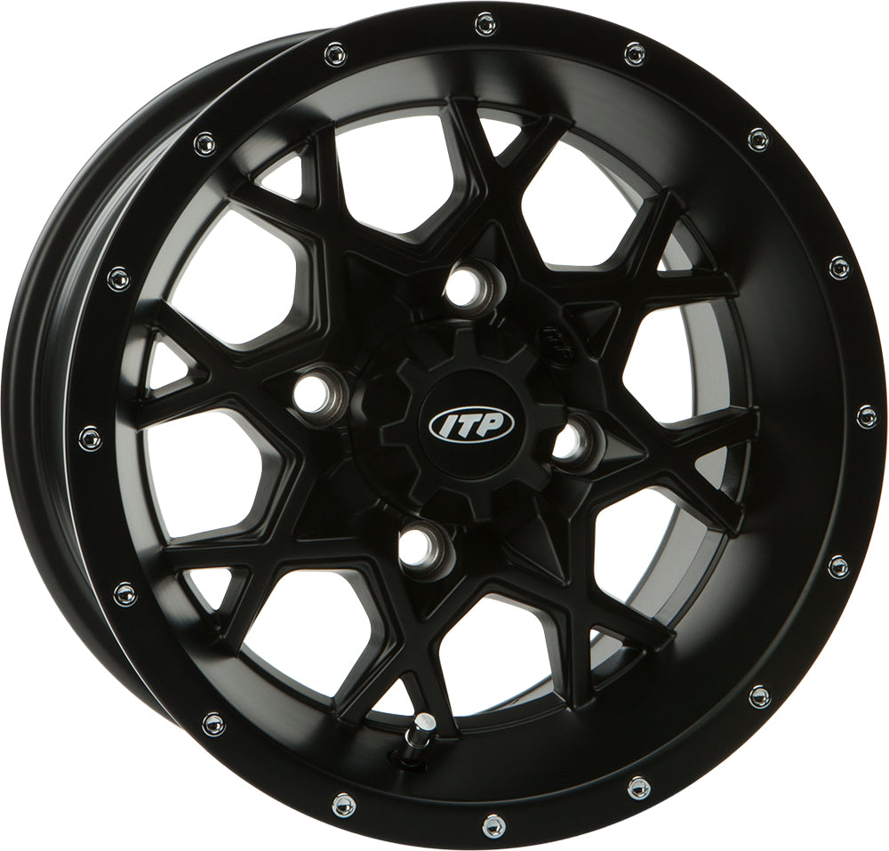 Hurricane 14X7 4/110 5+2 Black