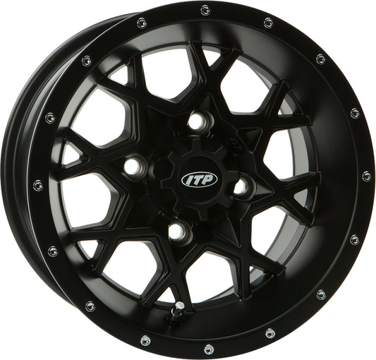 Hurricane 14X7 4/110 5+2 Black