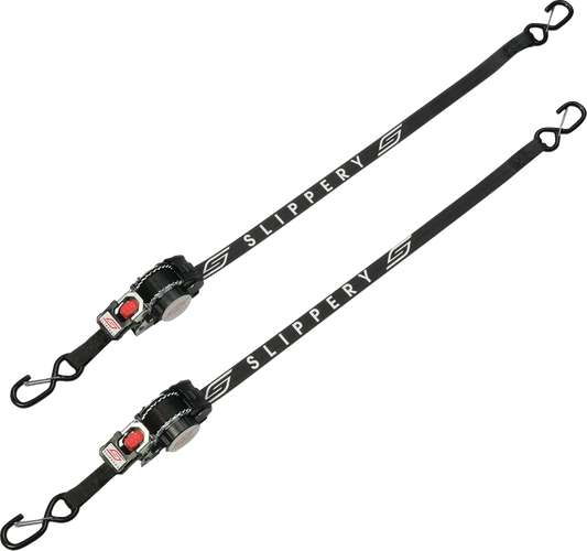 Retractable Ratchet Tie-Downs — 1"