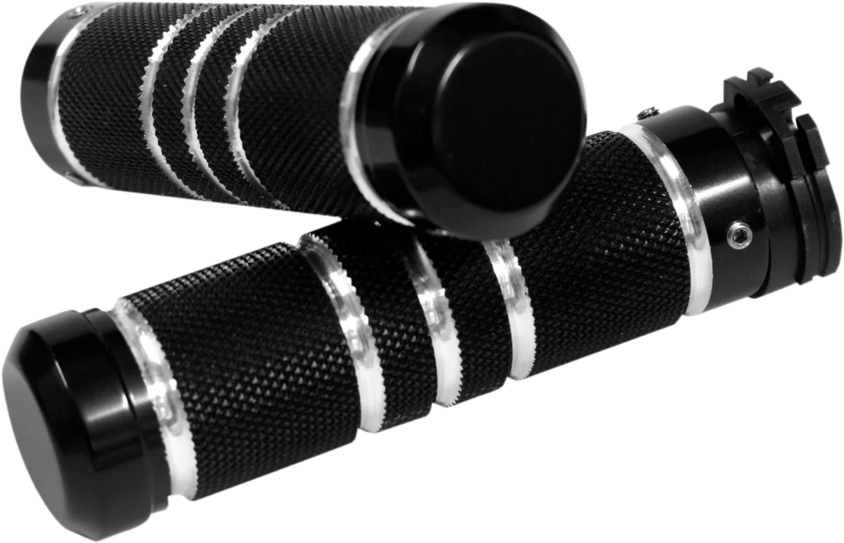 Knurled Grooved Custom Grips