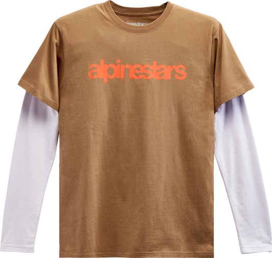 Stack Long-Sleeve Knit T-Shirt