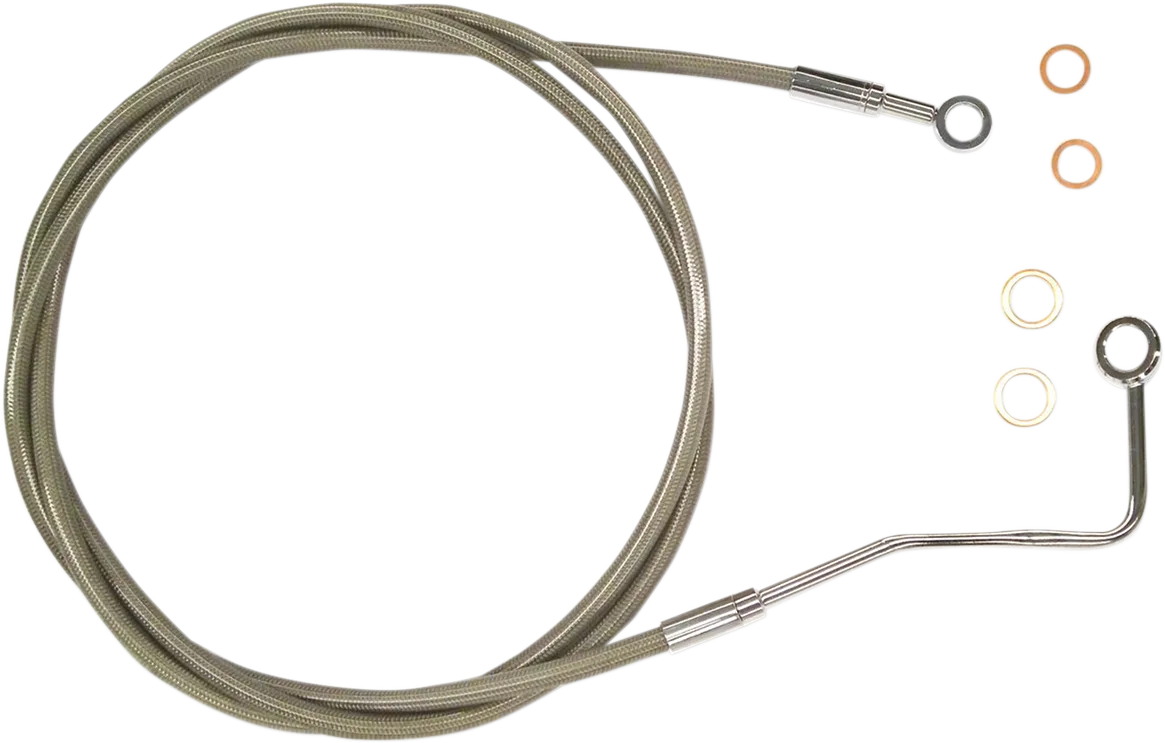 XR Stainless Upper Brake Line