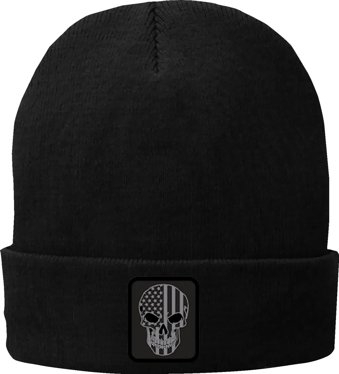 Mr Piston Flag Fleece-Lined Knit Beanie